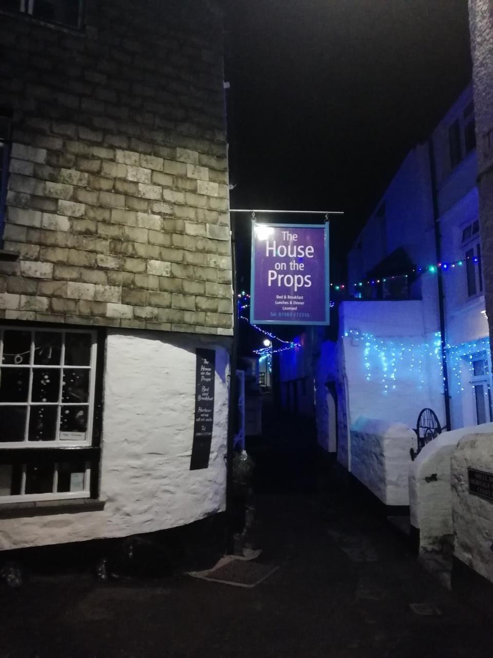 Bed and Breakfast The House On The Props Polperro Exterior foto